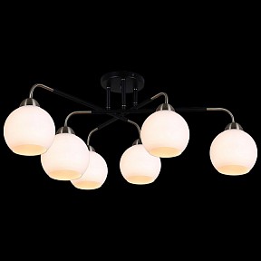 Потолочная люстра ILLUMICO  бронза арт. IL0252-6CSQ-79 BK AB