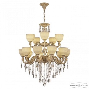 Подвесная люстра Bohemia Ivele Crystal AL7901 белый арт. AL79101/10+5/250/2D B WMG P1 U Line