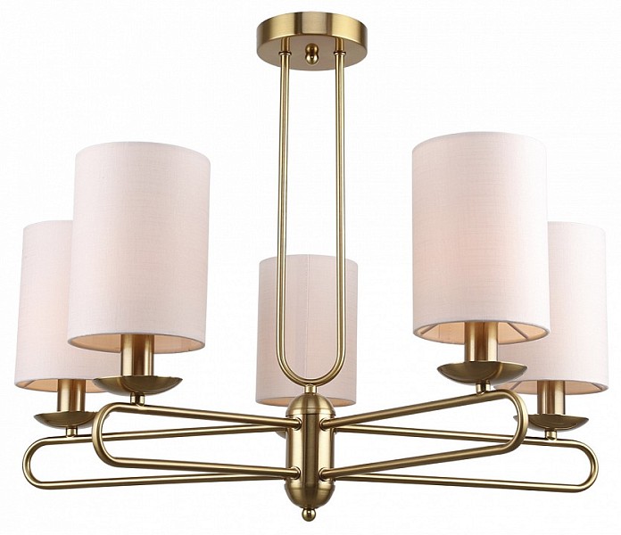 Люстра на штанге Escada Eclipse бронза арт. 10166/5PL Brass