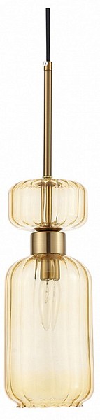 Подвесной светильник Escada Gloss желтый арт. 1141/1S Amber