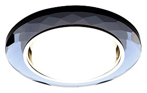 Встраиваемый светильник Ambrella Light GX53 G8077 хром арт. G8077 BK