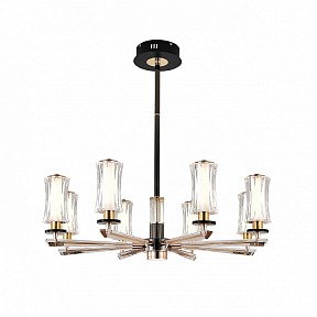 Люстра на штанге Indigo Grandioso черный арт. 13038/8R Black
