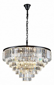 Подвесная люстра Divinare Nova черный арт. 3001/01 LM-25