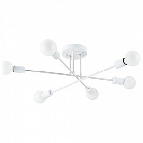 Потолочная люстра Arte Lamp Alastor белый арт. A5435PL-6WH
