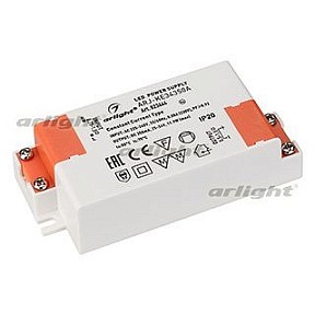 Блок питания Arlight  белый арт. ARJ-KE34350A (12W, 350mA, PFC)