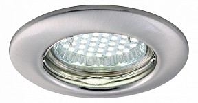 Встраиваемый светильник Arte Lamp Praktisch металл арт. A1203PL-1SS