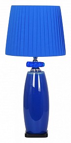 Настольная лампа декоративная Manne Lilie синий арт. TL.7815-1BLUE