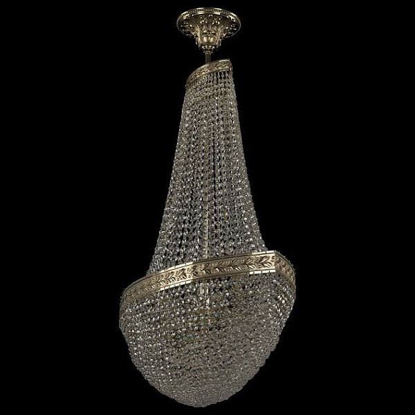 Светильник на штанге Bohemia Ivele Crystal 1932 золото арт. 19323/H2/70IV G
