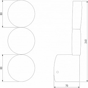 Накладной светильник Elektrostandard Brioni черный арт. a064596