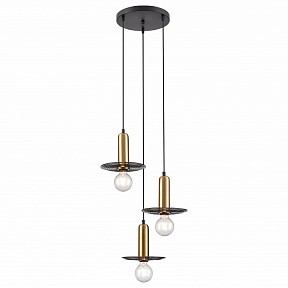 Подвесной светильник Vele Luce Gustoso черный арт. VL5892P33