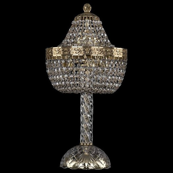 Настольная лампа декоративная Bohemia Ivele Crystal 1905 золото арт. 19051L4/H/20IV G
