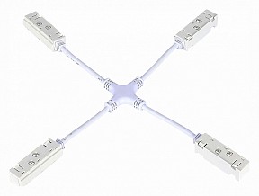 Соединитель для треков ST-Luce ST006 белый арт. ST006.569.00