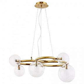 Подвесная люстра Arte Lamp Albus бронза арт. A7780SP-7AB