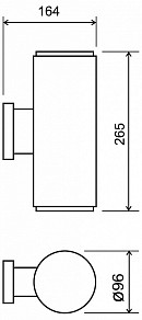 Светильник на штанге Elektrostandard Strict белый арт. 1403 TECHNO