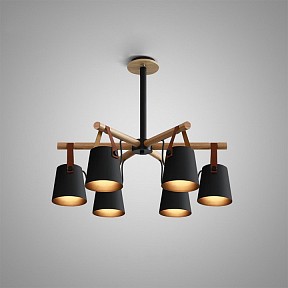 Люстра на штанге Imperiumloft NATURA черный арт. NATURA-C01