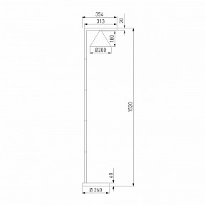 Торшер Elektrostandard Bevel черный арт. a068473