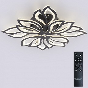 Потолочная люстра Natali Kovaltseva FORTUNA черный арт. LED LAMPS 81107/7C