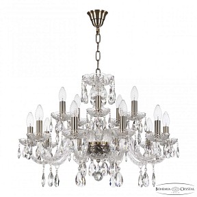 Подвесная люстра Bohemia Ivele Crystal 117 неокрашенный арт. 117/10+5/240 Pa