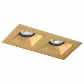 Встраиваемый светильник Lightstar Domino золото арт. D5230303BMOD