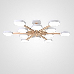 Люстра на штанге Imperiumloft TURNA White белый арт. TURNA-B01