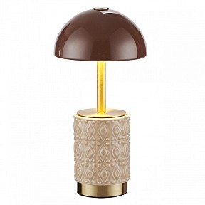 Настольная лампа декоративная Odeon Light Lulu кремовый арт. 5453/3TL