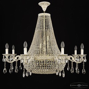 Потолочная люстра Bohemia Ivele Crystal AL2211 белый арт. AL2211H201/8/100OL WMG