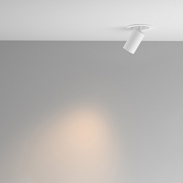 Встраиваемый светильник Maytoni FOCUS LED белый арт. C071CL-7W3K-WB