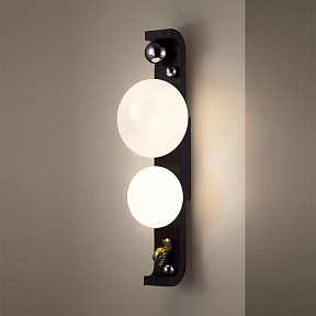 Накладной светильник Odeon Light NATURE черный арт. 5434/2W
