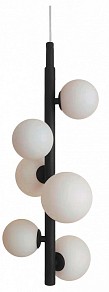 Подвесная люстра Kink Light Сида черный арт. 07508-6A,19