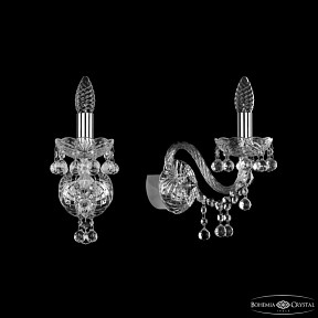 Бра Bohemia Ivele Crystal 1409 никель арт. 1409B/1/160 Ni