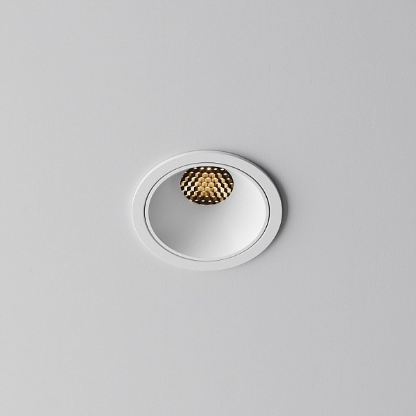 Встраиваемый светильник Maytoni Alfa LED белый арт. DL043-01-10W2.7K-RD-W