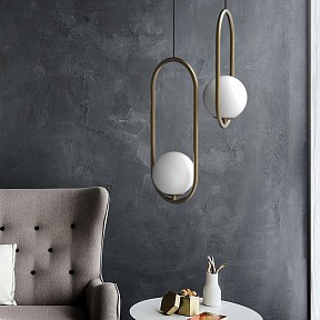 Подвесной светильник Imperiumloft Matthew Mccormick Hoop Бронза Mila Pendant бронза арт. 181904-22