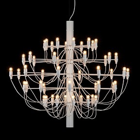 Подвесная люстра Loft it Gino белый арт. 10196/1000 White