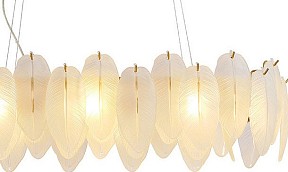 Подвесная люстра Arte Lamp Evie желтый арт. A4152SP-8SG