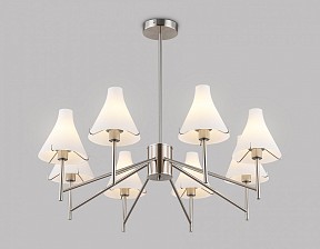 Люстра на штанге Ambrella Light HIGH LIGHT никель арт. LH57125