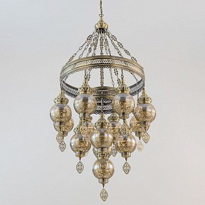 Подвесная люстра Citilux Каир коричневый арт. CL419193