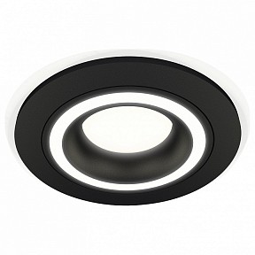 Встраиваемый светильник Ambrella Light XC черный арт. XC7622040