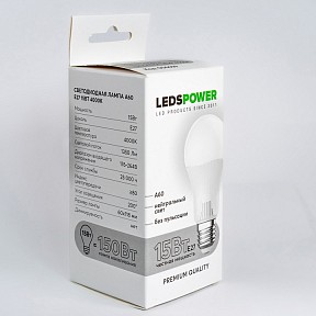 Лампа светодиодная LEDS POWER A60  арт. 006659