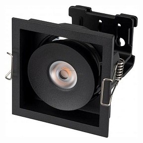Встраиваемый светильник Arlight CL-SIMPLE-S80x80-9W Day4000 (BK, 45 deg) черный арт. 026875