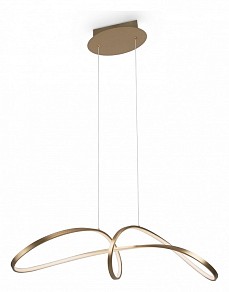 Подвесной светильник Maytoni Curve золото арт. MOD156PL-L52G4K