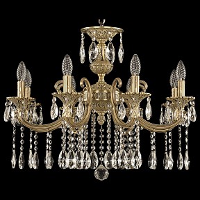 Подвесная люстра Bohemia Ivele Crystal 7209 бронза арт. 72209/8/210 A FP