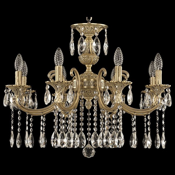 Подвесная люстра Bohemia Ivele Crystal 7209 бронза арт. 72209/8/210 A FP