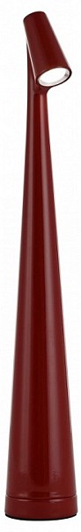 Настольная лампа декоративная Arte Milano  красный арт. 128101/H350/3-6K/3W Red