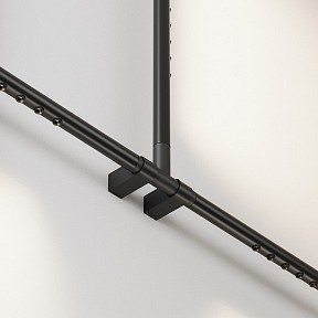 Соединитель для треков Maytoni Technical Accessories for system Axity черный арт. CA007TC-B