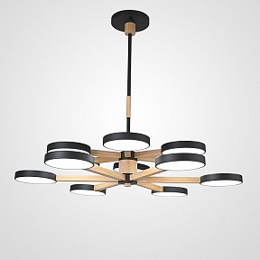 Люстра на штанге Imperiumloft TURNA Black черный арт. TURNA-DBL01