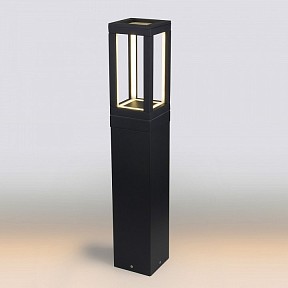 Наземный светильник Elektrostandard Frame черный арт. 1529 TECHNO LED