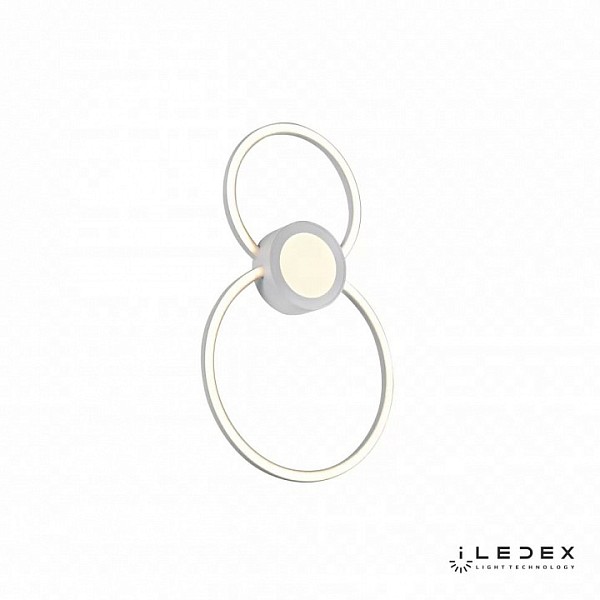 Накладной светильник iLedex Galaxy белый арт. X046324 24W 3000K WH
