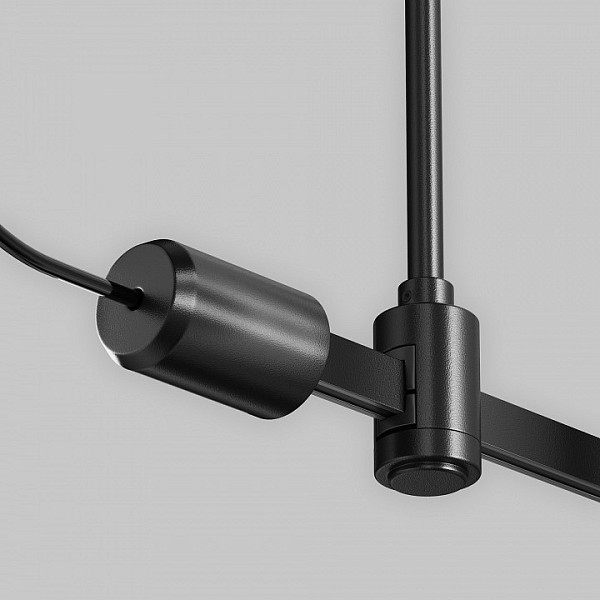 Заглушка для треков Maytoni Accessories for tracks Flarity черный арт. TRA154C-SB1-B