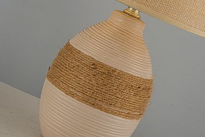Настольная лампа декоративная Arti Lampadari Gaeta желтый арт. Gaeta E 4.1.T4 SY