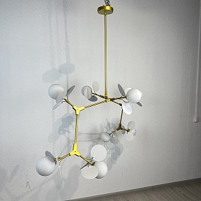 Люстра на штанге Imperiumloft MATISSE золото арт. MATISSE-M01